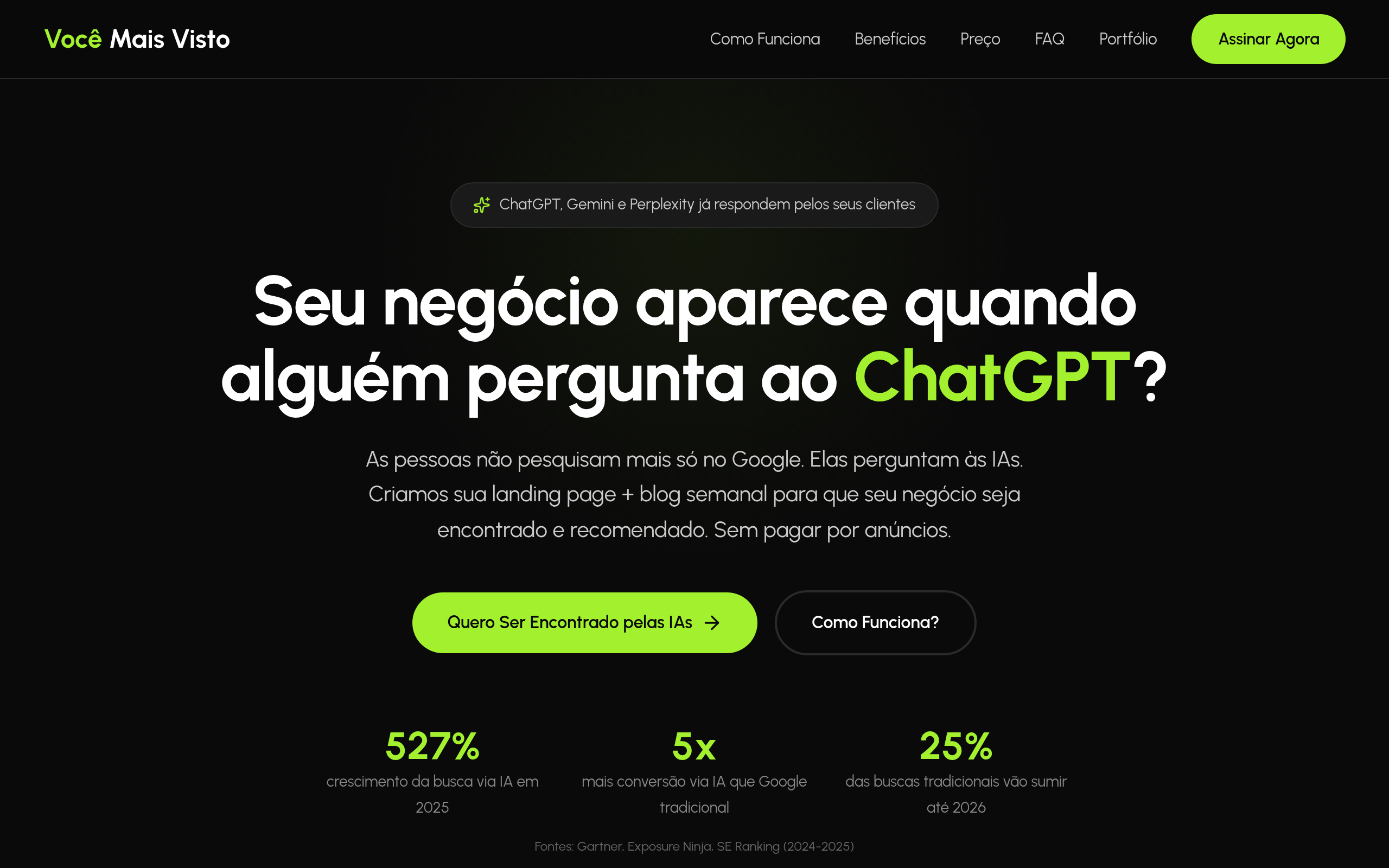 Preview Voce Mais Visto